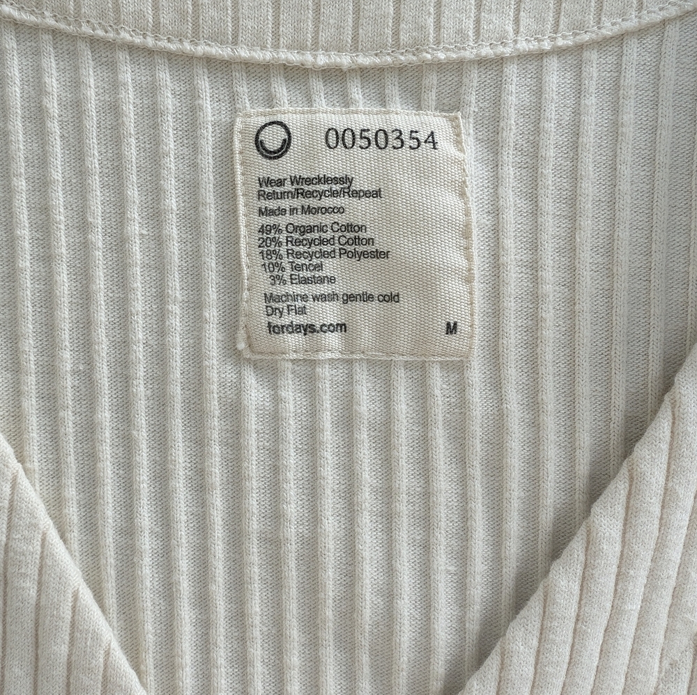 Modest Maxi Ribbed Button Up Dress ForDays Size M - Picture 2 of 2